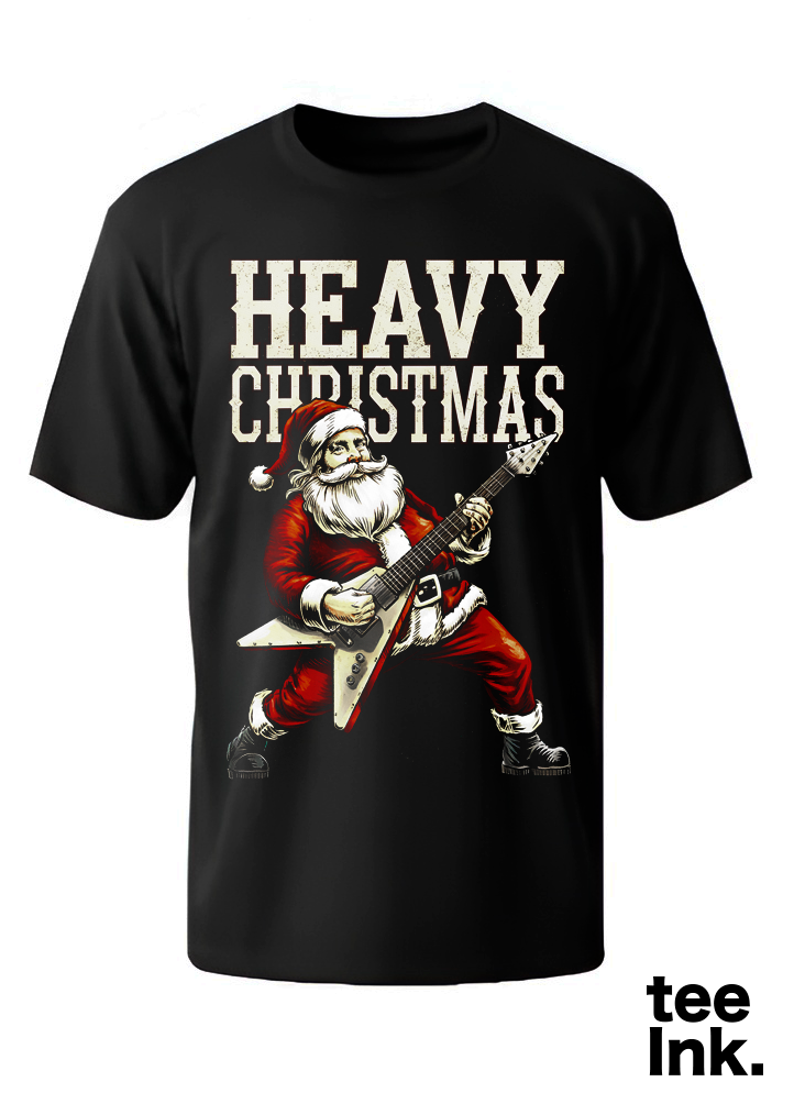 Playera o Camiseta Heavy Christmas