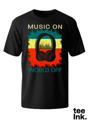 Playera o Camiseta Music On
